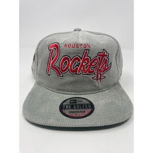 New Era Houston Rockets Corduroy Golf Snapback Adjustable Hat Mens Cap Brand New